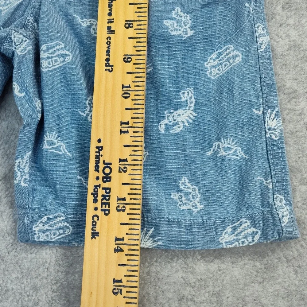 365 Kids Garanimals Boys Size 6 Shorts Blue Dinosaurs‎ Fun  Pull-On NEW 👀📸📏